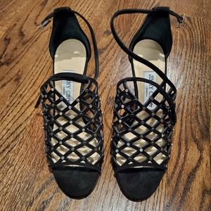 Jimmy Choo Donnie Black Sandal